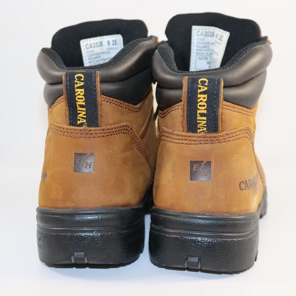 Carolina CA3526 Steel Toe Boots | Size 9 2E Wide | EH Rated Oil & Slip Resistant - Picture 4 of 6